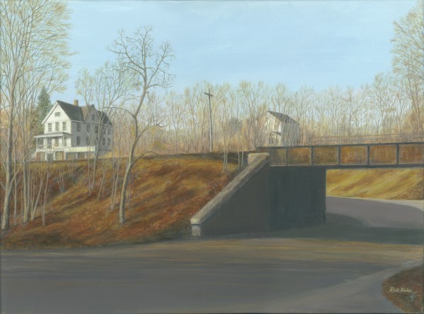 Botsford Underpass - Newtown Scenes  18X24 by Rick Kuhn